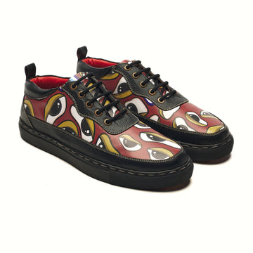 ‘Nazar’ Sneaker_Men – Crimson_ Discounted