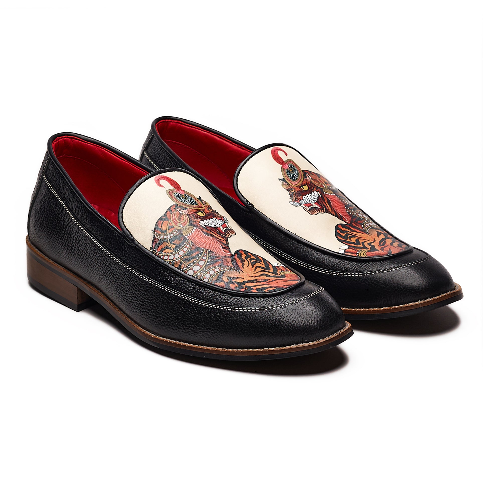  सिंह (Simha) – The Regal Protector Loafers Men