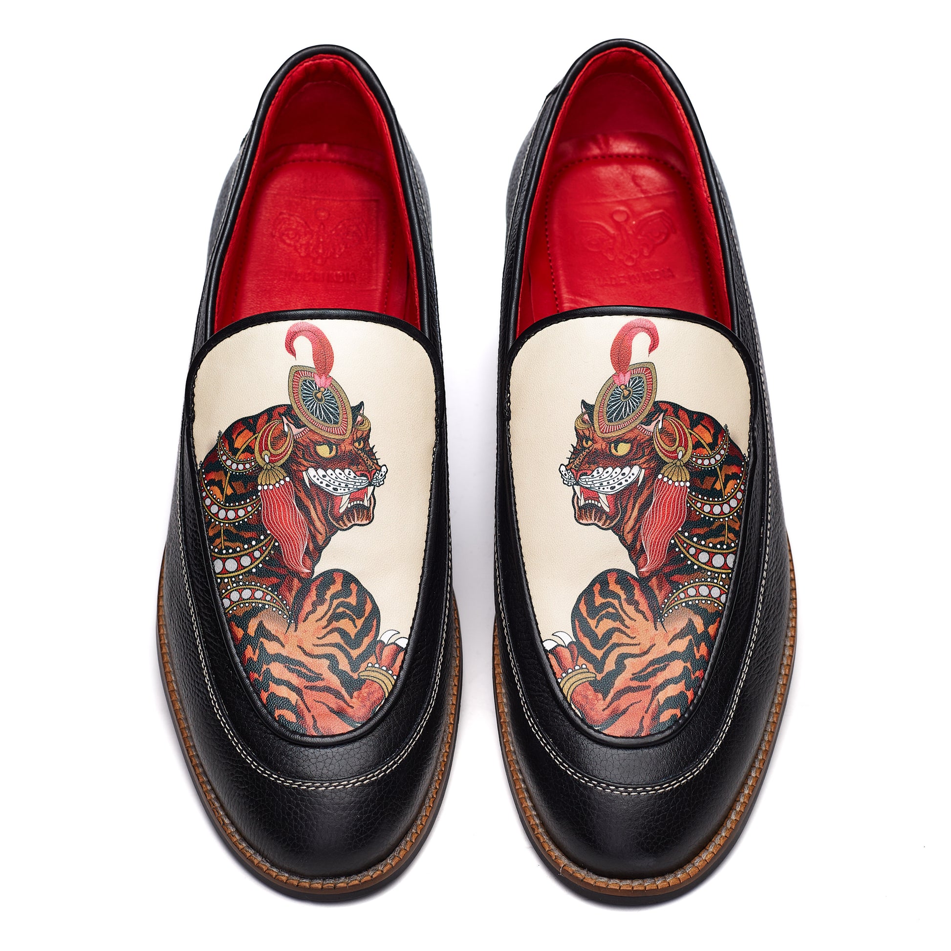  सिंह (Simha) – The Regal Protector Loafers Men