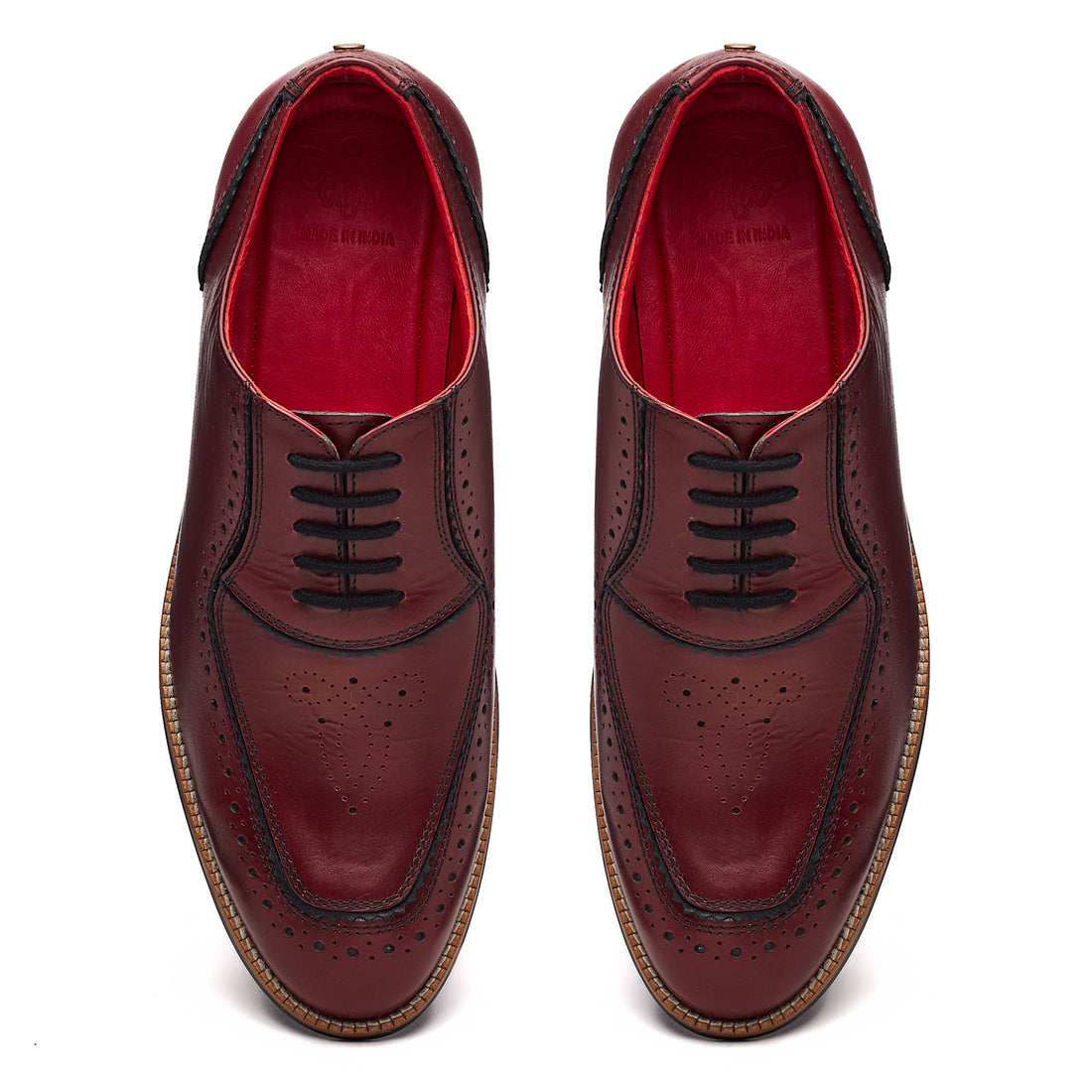 Maharaja Brogues_ Men – Oxblood (discontinued)