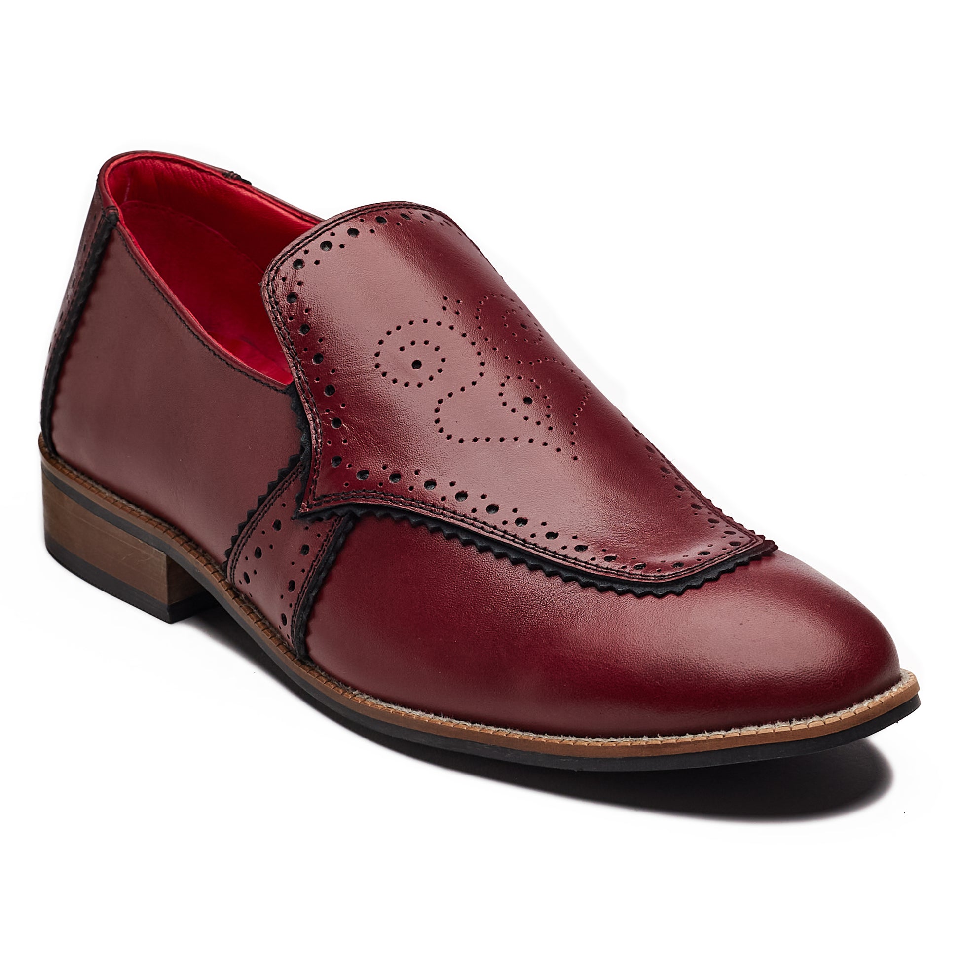  Wazir  Loafers Men – Oxblood