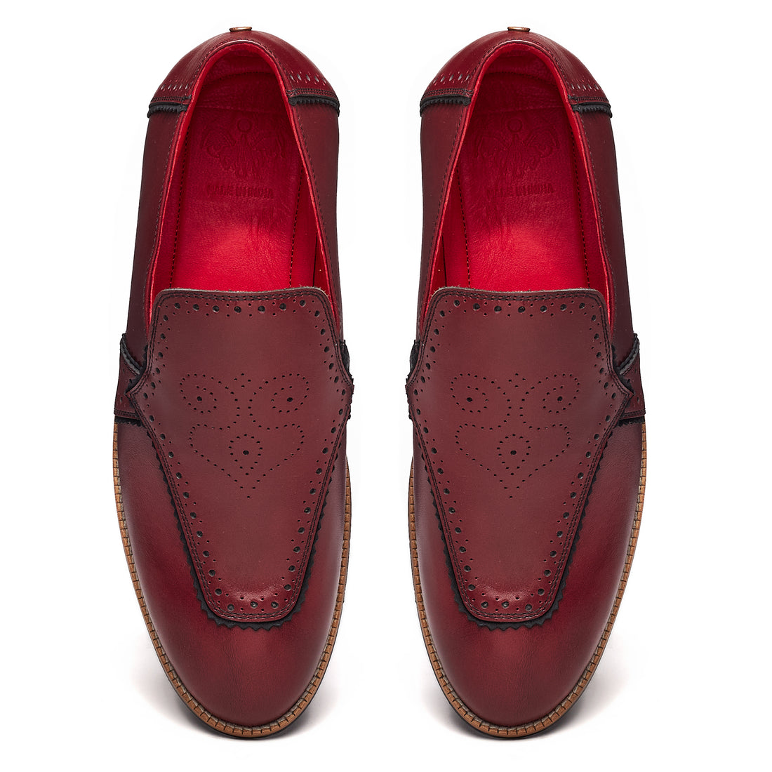 Wazir  Loafers_ Men – Oxblood (discontinued)