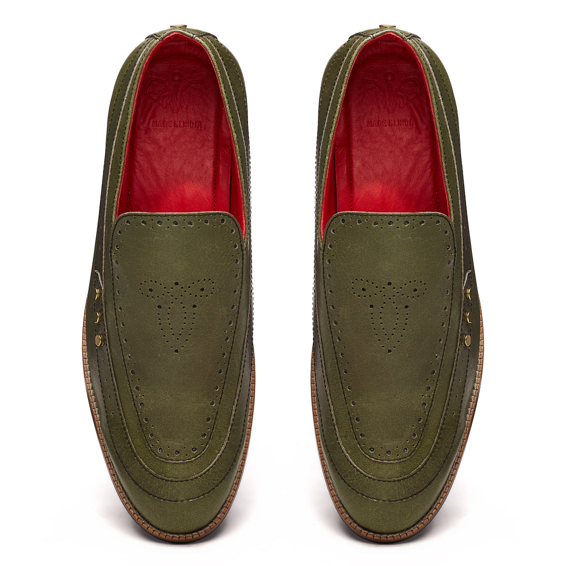 Nizam Loafers Men – Olive