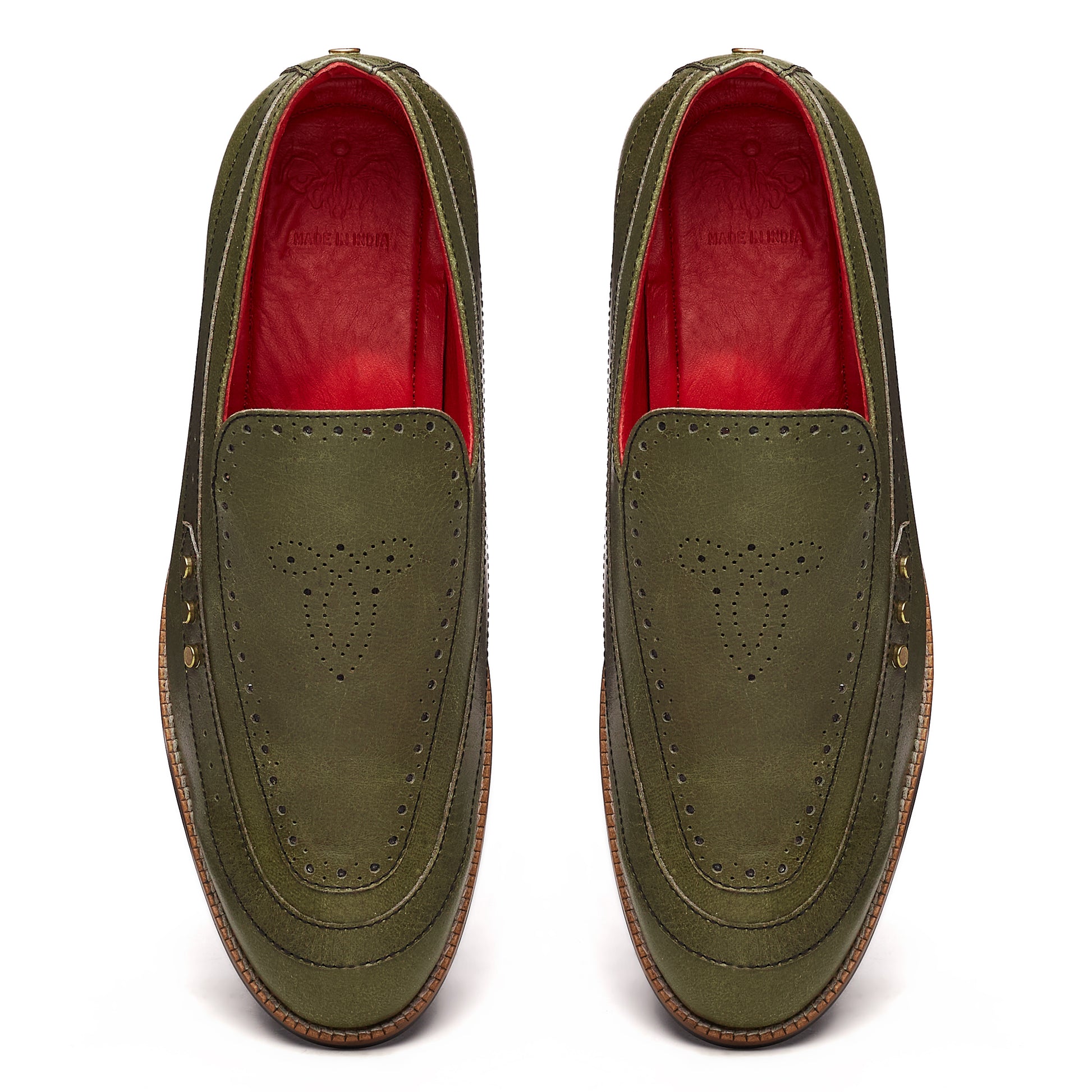  Nizam Loafers Men – Olive