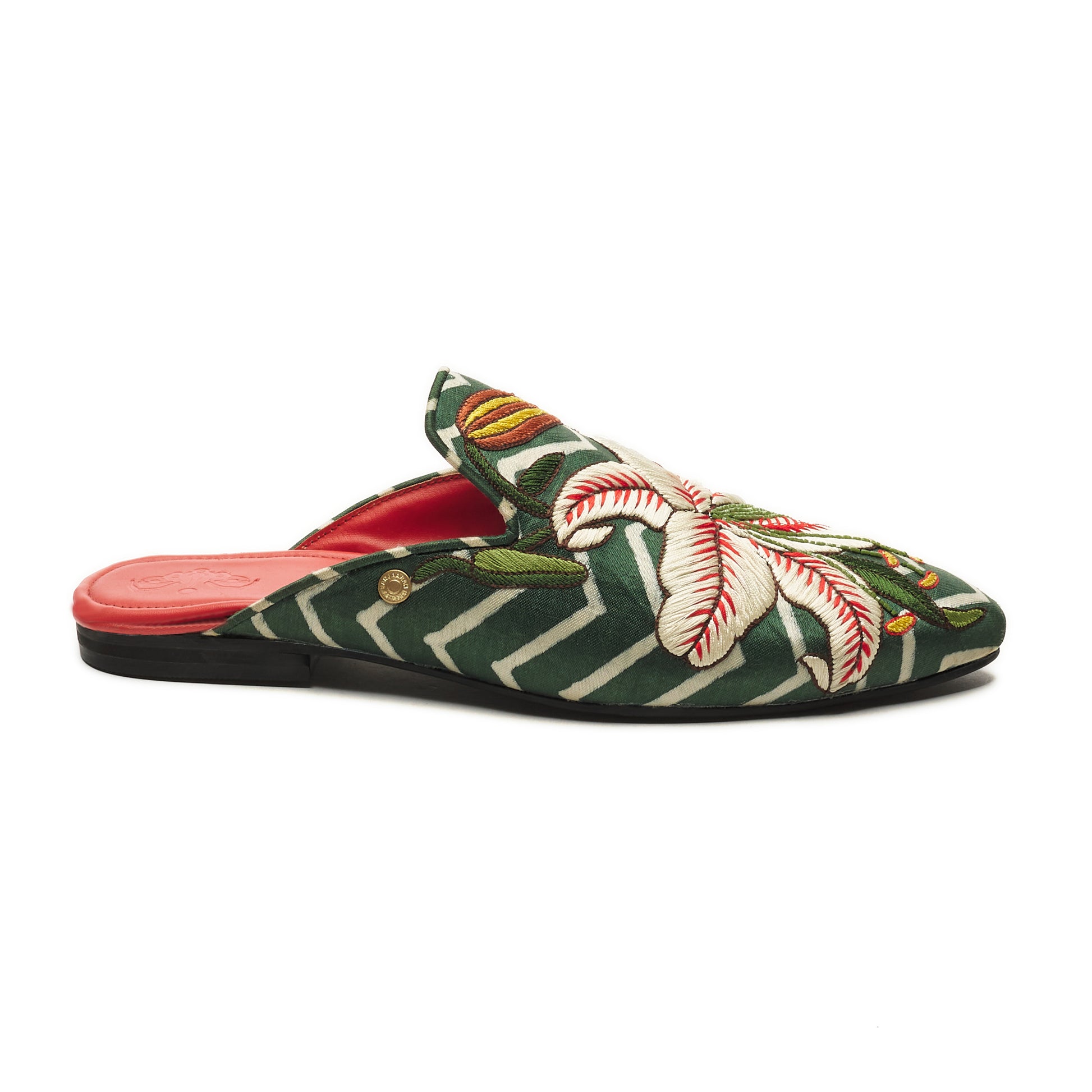  The Enchanted Lillies Cone Mules Women