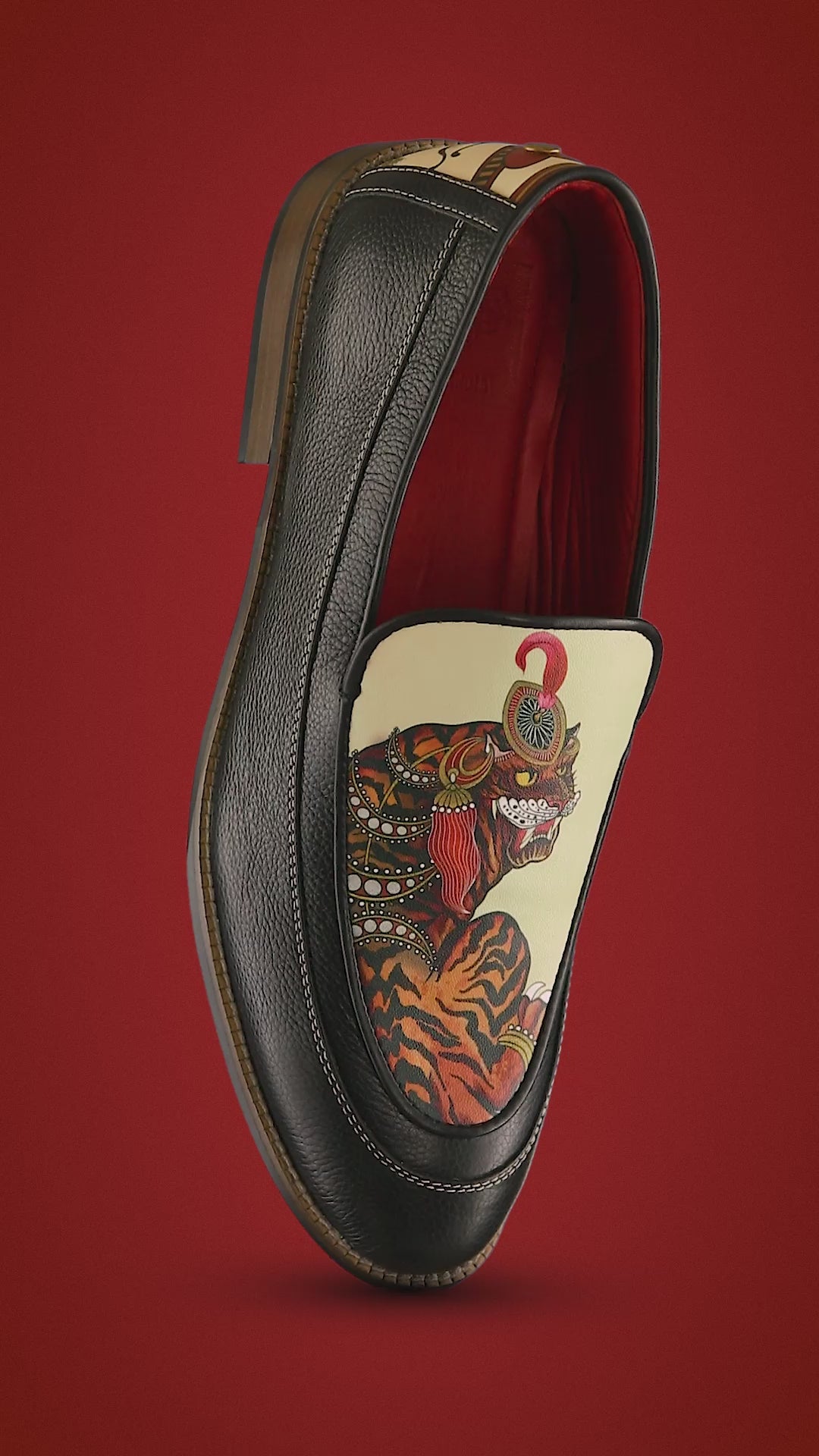  सिंह (Simha) – The Regal Protector Loafers Men