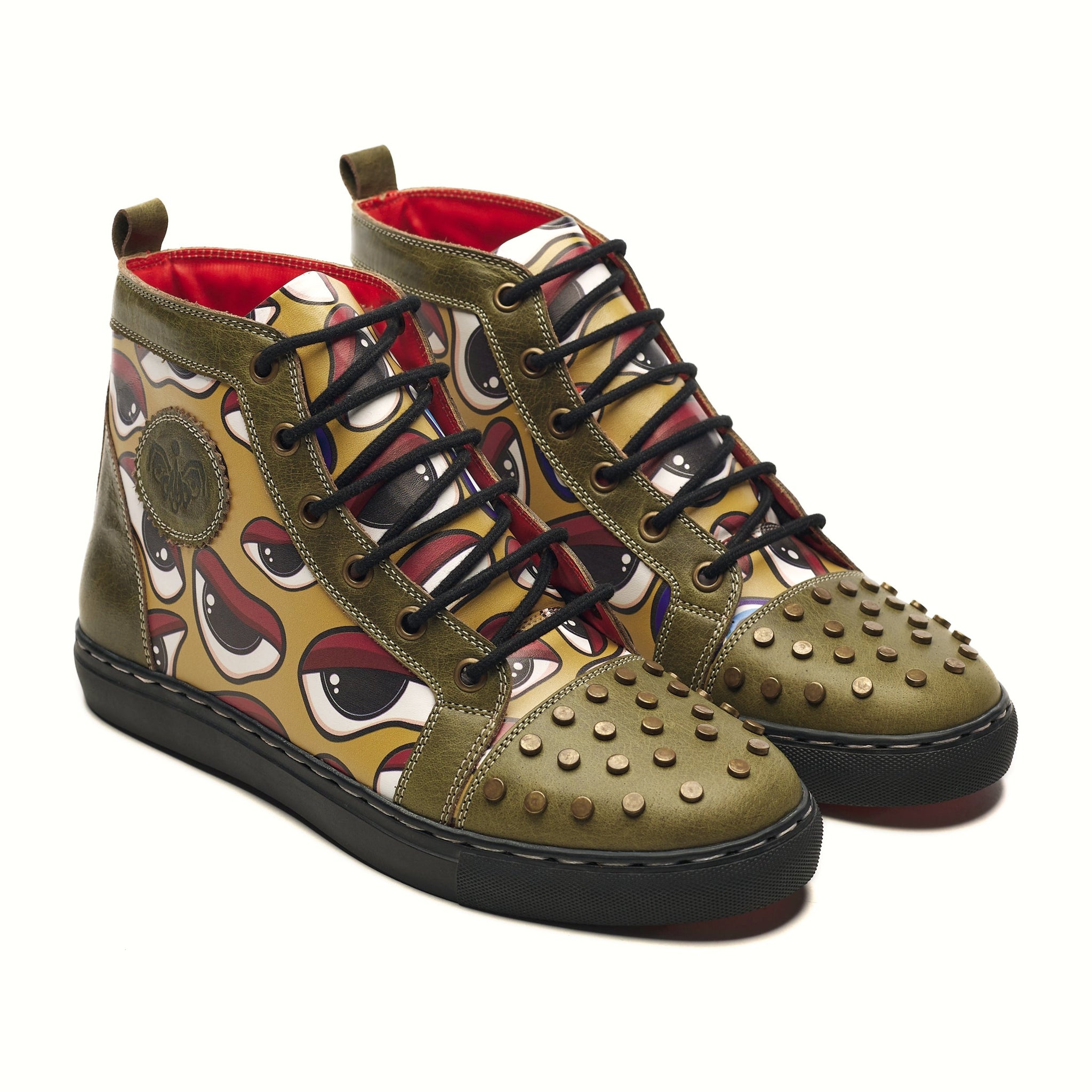 'Nazar' High-Tops Men – Mustard