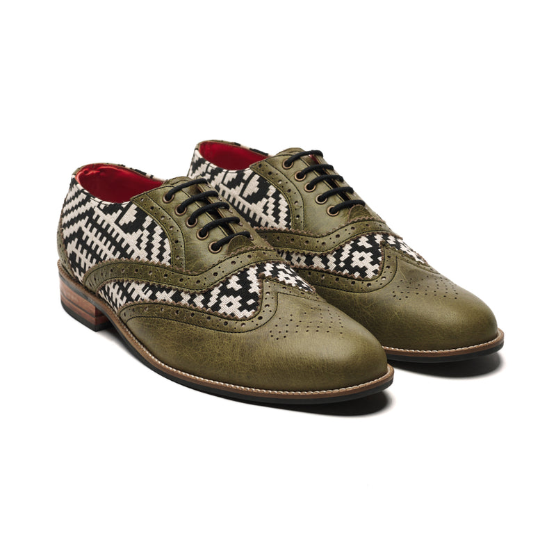 435d4924-14a1-459d-9a6f-1c8b4c80409e/1.jpg Texo Brogues Men – Olive