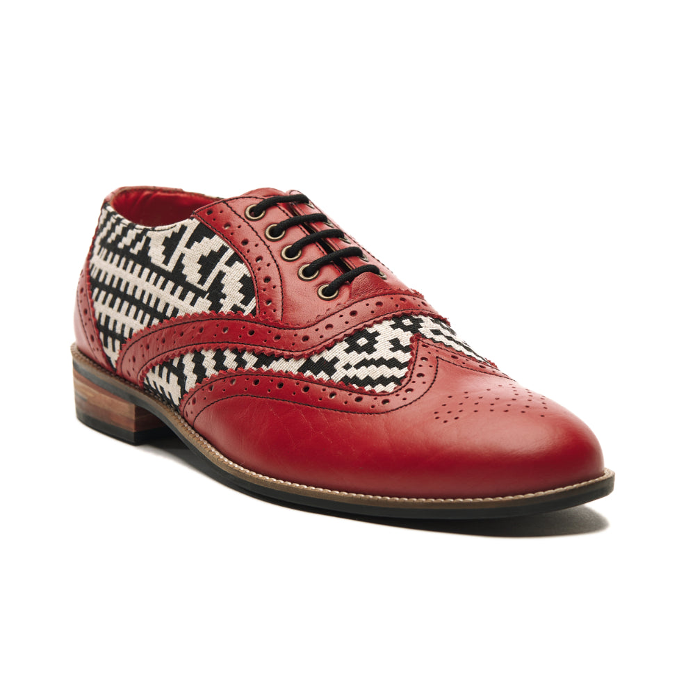  Texo Brogue for Men – Crimson (discontinued)