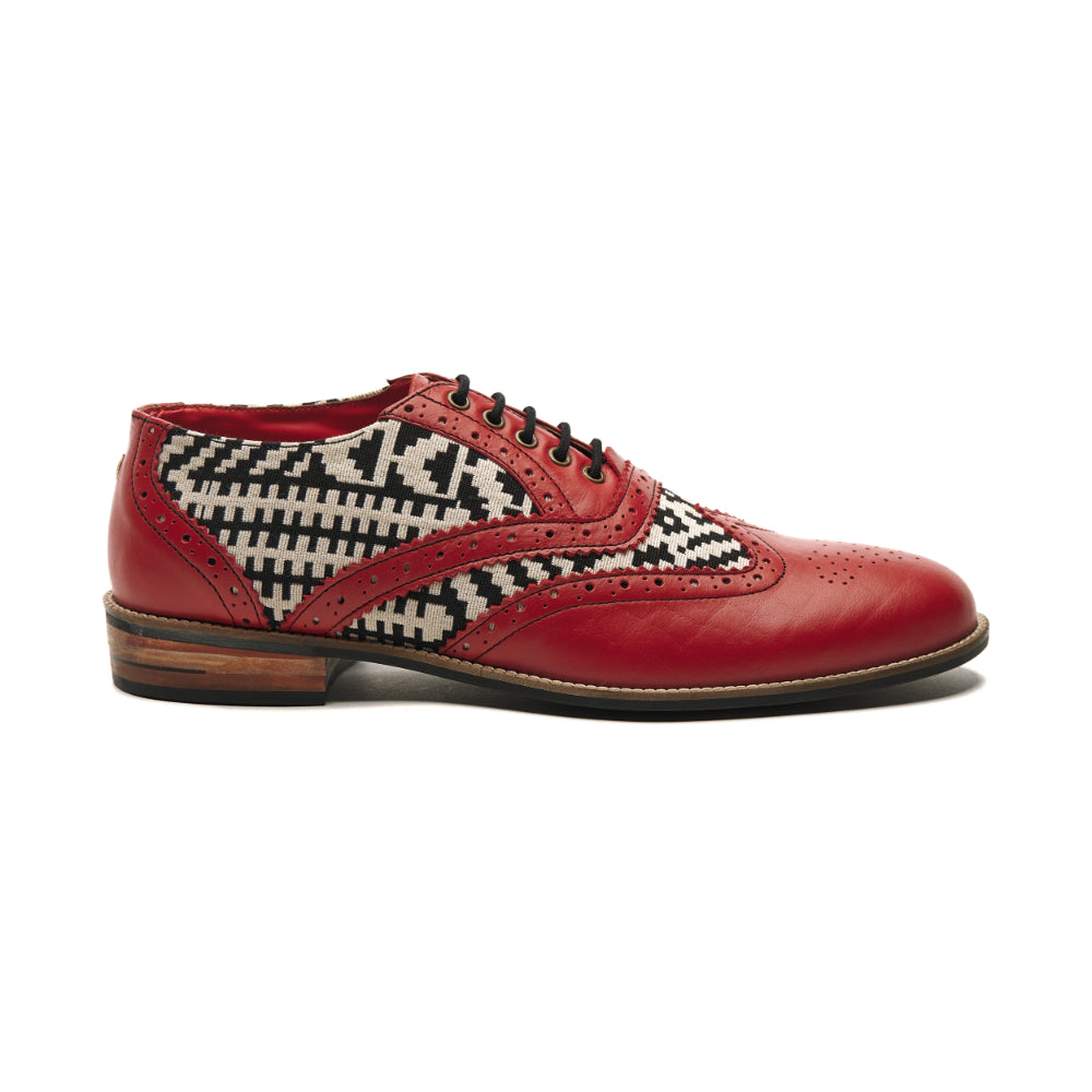  Texo Brogue for Men – Crimson (discontinued)