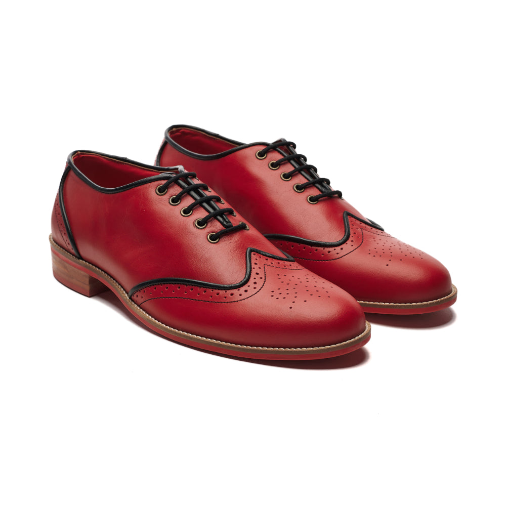  Core Brogue for Men – Crimson (discontinued)