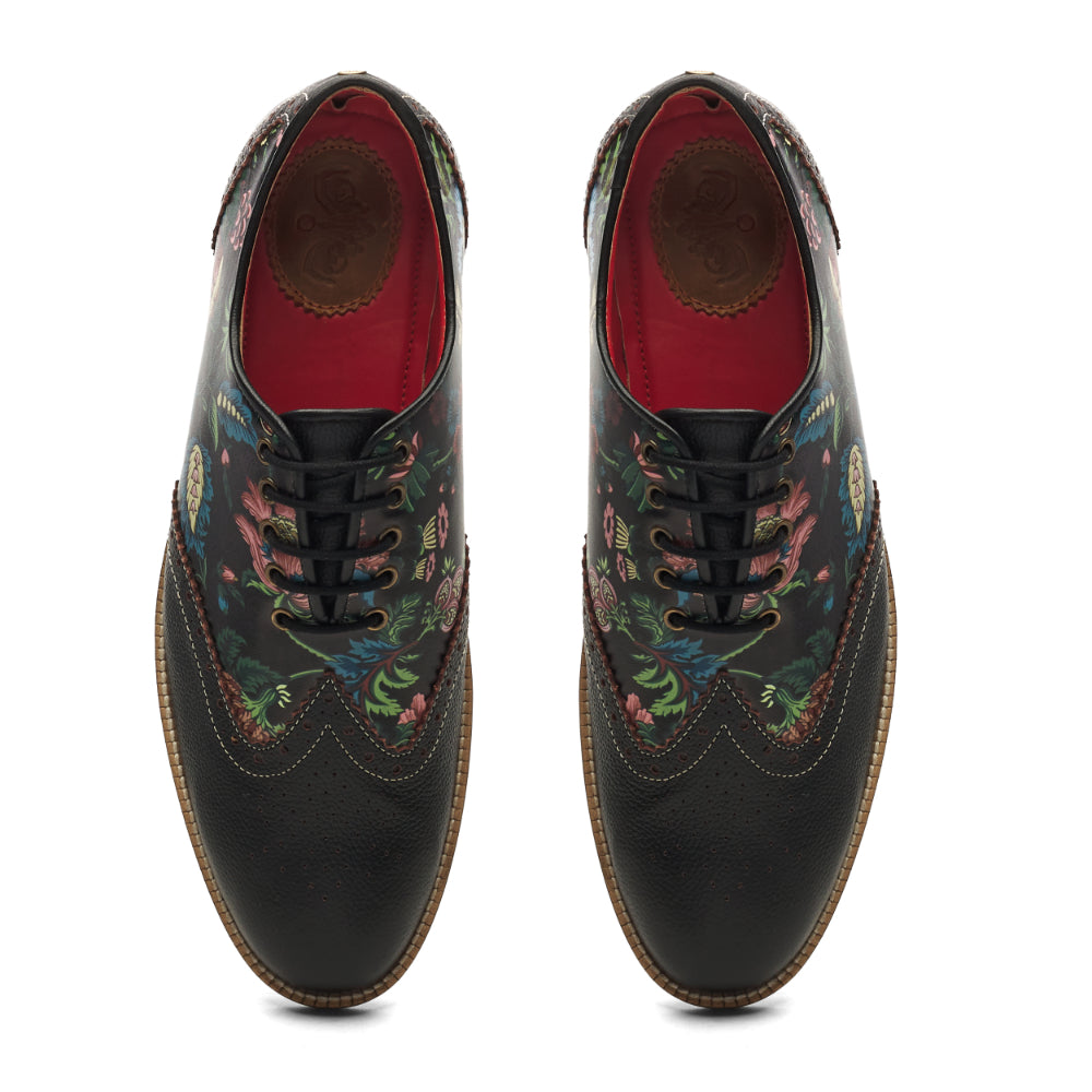  Bageecha Brogues Men – Coal