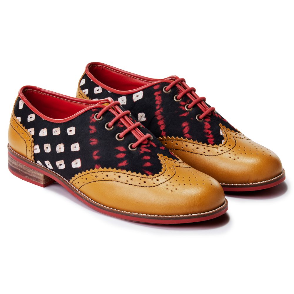  Bandhni Brogue for Women – Mustard (discontinued)