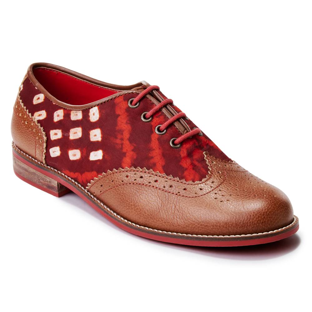  Bandhni Brogue for Women – Tan (discontinued)