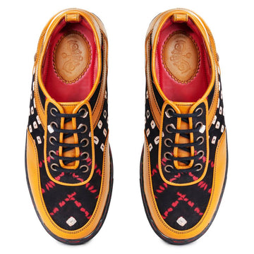 Bandhni Sneaker Men – Mustard