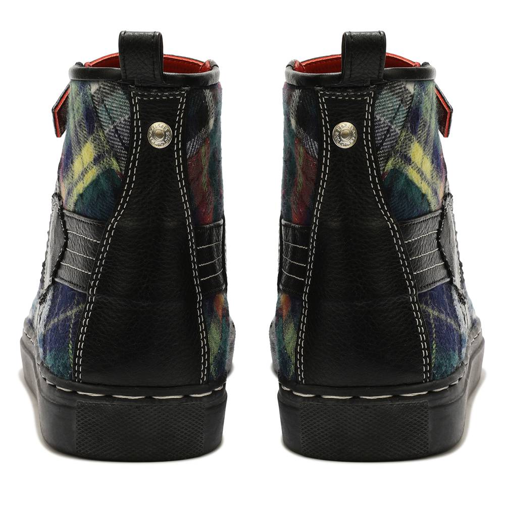  Green Tartans High_Tops for Women (discontinued)