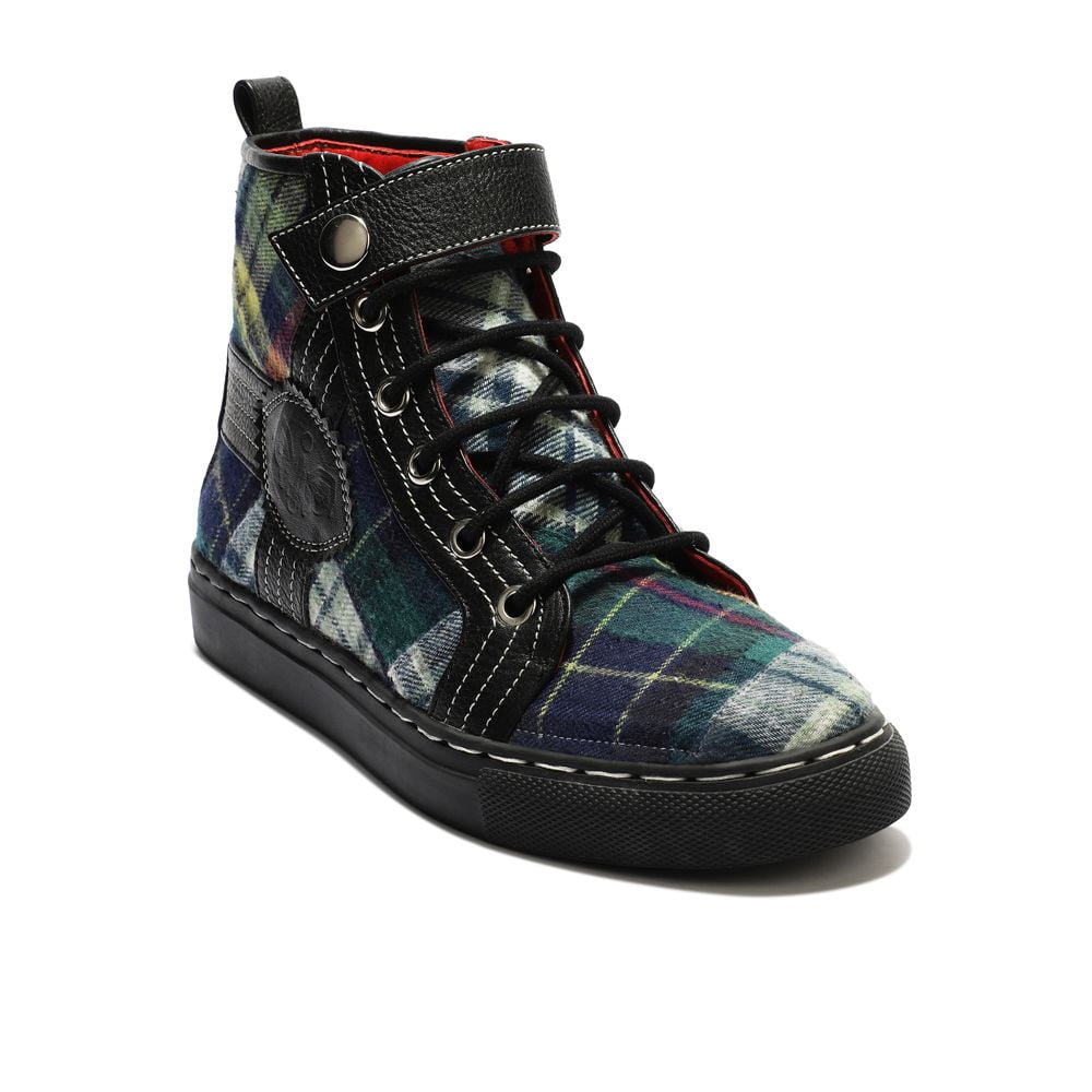  Green Tartans High_Tops for Men (discontinued)