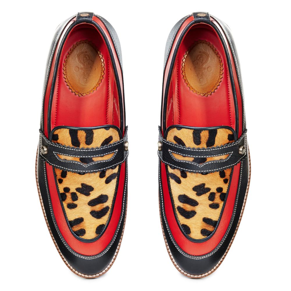 Leopard Loafers Men