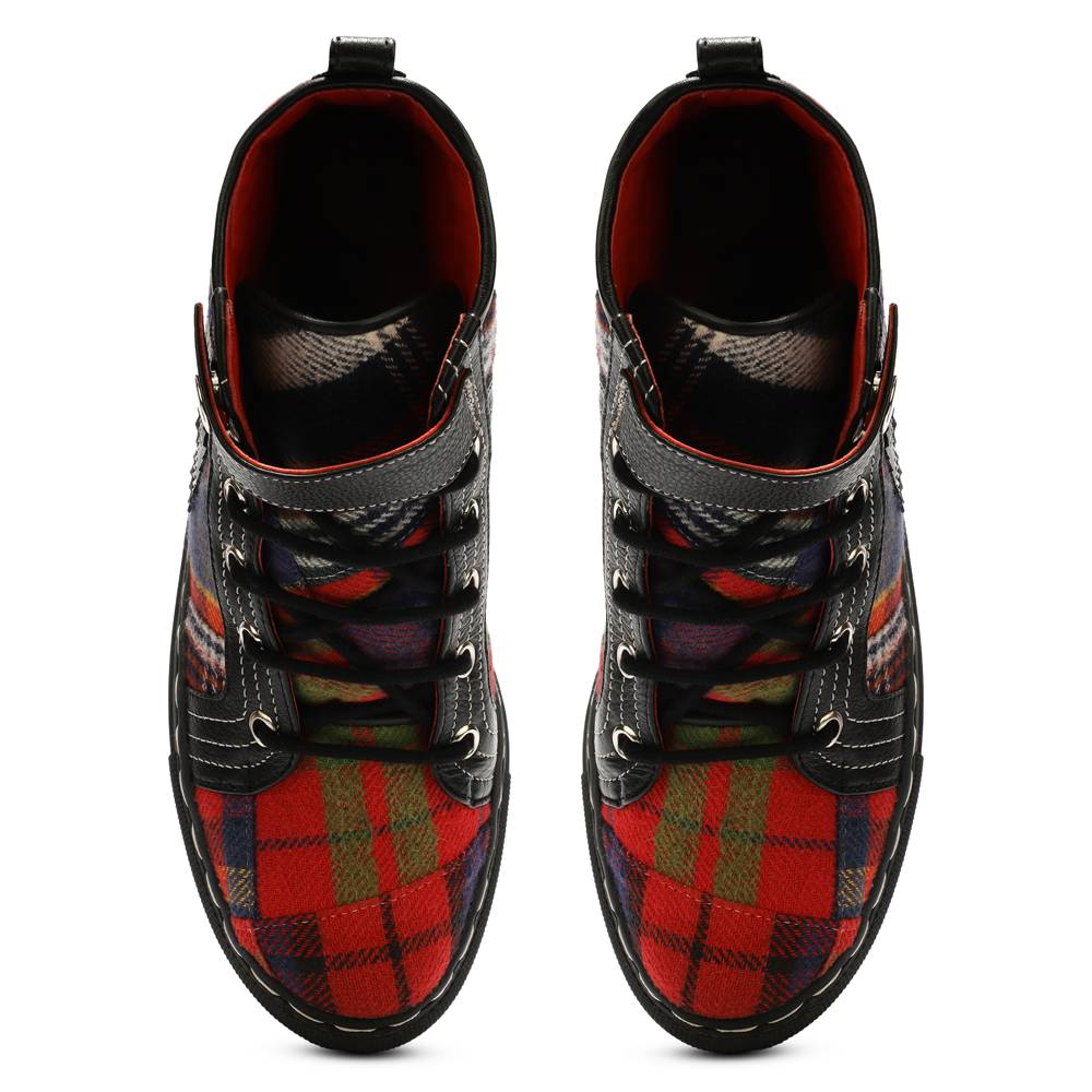  Red Tartans HighTops for Women (discontinued)