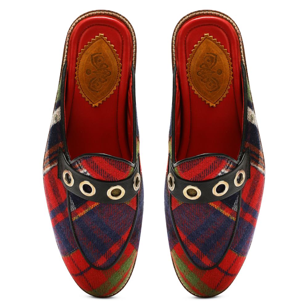  Red Tartans Mule_  for Men (discontinued)