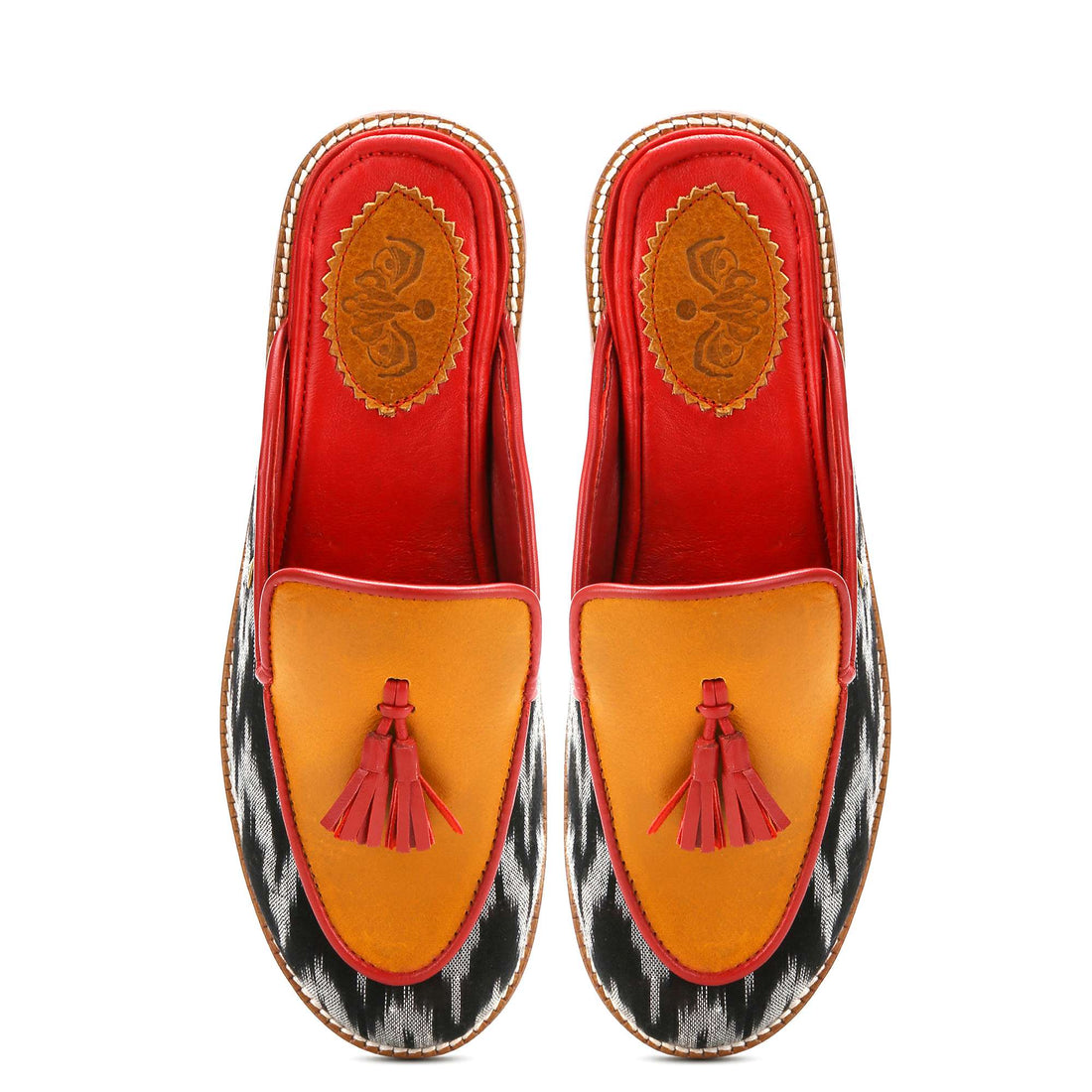 Ikat Mule_ for Women – Mustard (discontinued)